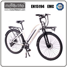 Unisex comfortable city e bike, 36 V 250 W bicycle bike, 28 speed bicycle electric